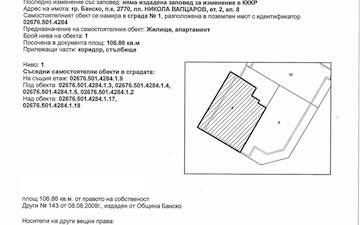 Продава тристаен апартамент Банско 